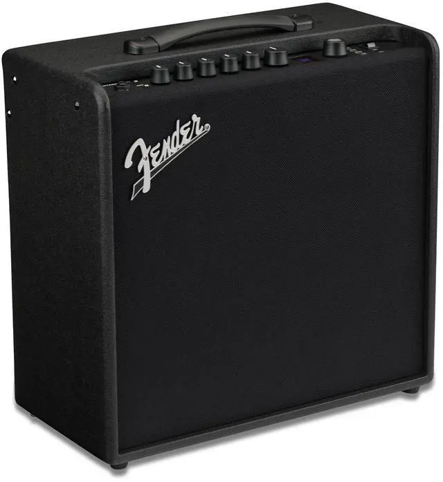 Main image of Mustang LT50 Guitar Amp, 50 Watts, with 30 Preset Effects with USB Audio Interface for Recording, Black | 1x12\ Speaker, USB Audio and Firmware, 60 Presets, 20 Amp Models