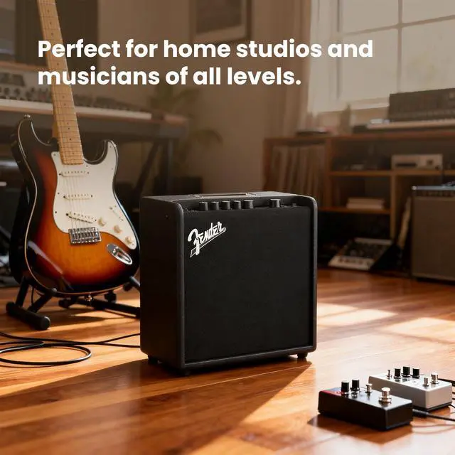 Alt view image 3 of 7 - Mustang LT25 Guitar Combo Amplifier Bundle with Cable and Austin Bazaar Exclusive 12-Pack Picks