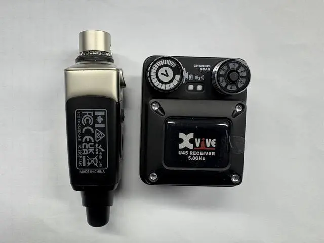 Alt view image 7 of 7 - U45 Wireless in-Ear Monitor System with 5.8GHz Transmitter and Receiver (Black)