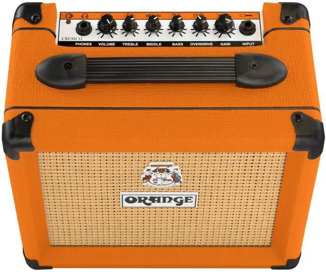 Alt view image 6 of 7 - Crush 12 12W 6" Guitar Amplifier and Speaker Combo