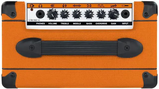 Alt view image 7 of 7 - Crush 12 12W 6" Guitar Amplifier and Speaker Combo