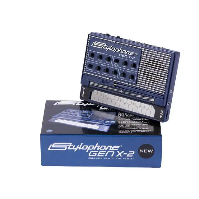 Alt view image 3 of 7 - GENX-2 Portable Analogue Synthesizer with Built-in Speaker, LFO, Filter, Analogue Delay and CV/Gate Output | Synthesizer Keyboard | Synth Musical Instrument