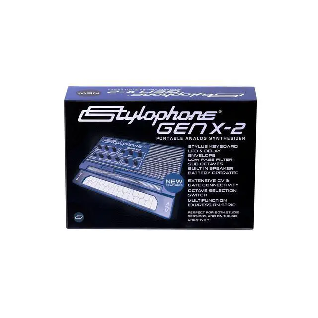 Alt view image 6 of 7 - GENX-2 Portable Analogue Synthesizer with Built-in Speaker, LFO, Filter, Analogue Delay and CV/Gate Output | Synthesizer Keyboard | Synth Musical Instrument