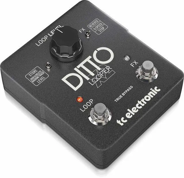 Main image of DITTO X2 LOOPER Highly Intuitive Looper Pedal with Dedicated Stop Button and Loop Effects