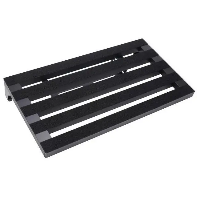 Alt view image 5 of 7 - 22" x 12.5" Aluminum Alloy Guitar Pedal Board with Power Supply Tray | Includes Carry Case & Mounting Tapes, Power Supply Storage, Lightweight