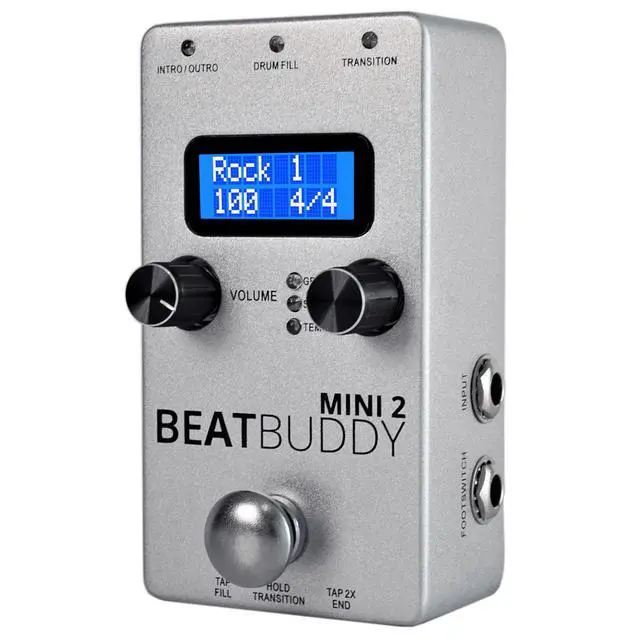 Alt view image 2 of 5 - BeatBuddy MINI 2: Hands Free Drum Machine Guitar Effect Pedal