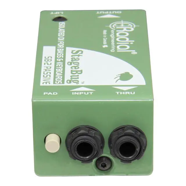 Alt view image 2 of 5 - Radial StageBug SB-2 1-Channel Passive Instrument Direct Box