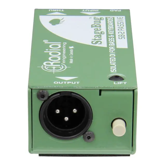 Alt view image 3 of 5 - Radial StageBug SB-2 1-Channel Passive Instrument Direct Box