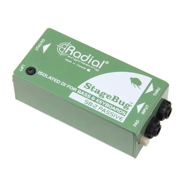 Alt view image 4 of 5 - Radial StageBug SB-2 1-Channel Passive Instrument Direct Box