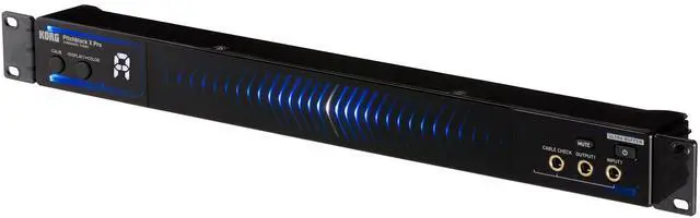 Main image of Pitchblack X Pro Chromatic Rack-Mount Tuner w/ Four Display Modes and Built-in Cable Tester (PBXPRO)