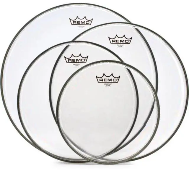 Main image of Emperor 4-Piece Tom Pack - 10 12 14 16 Inches - Clear