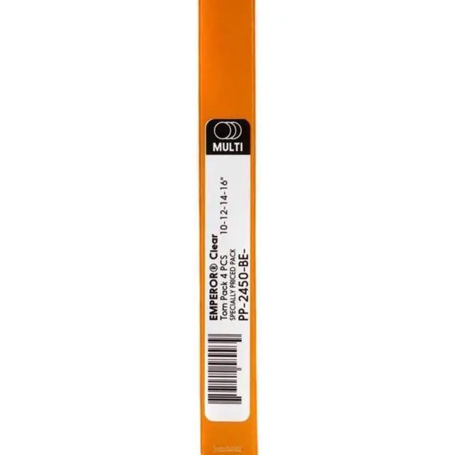 Alt view image 6 of 7 - Emperor 4-Piece Tom Pack - 10 12 14 16 Inches - Clear