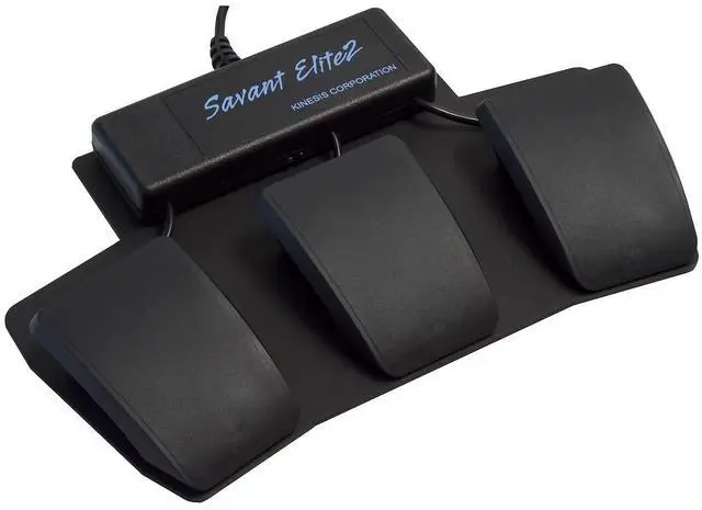 Main image of Savant Elite2 Programmable Triple Foot Pedal (FP30AJ- with Extra 4th Jack)