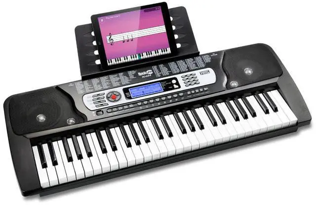 Main image of RJ654 54 Key Keyboard Piano for Beginners with Note Stickers