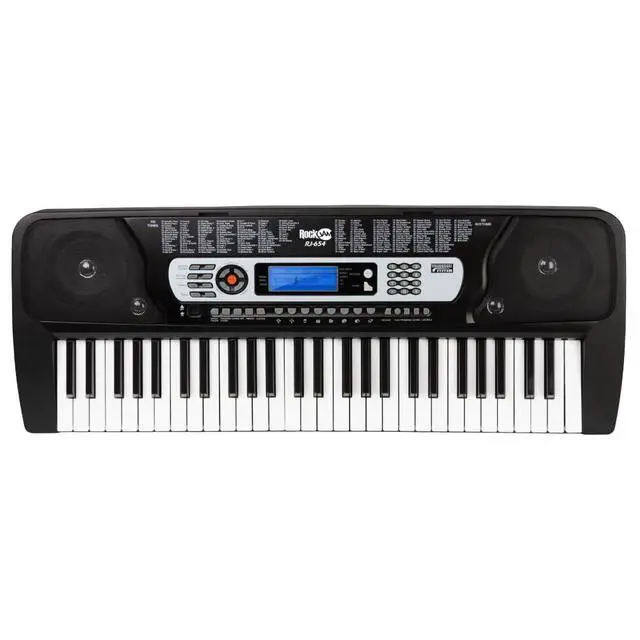 Alt view image 2 of 7 - RJ654 54 Key Keyboard Piano for Beginners with Note Stickers