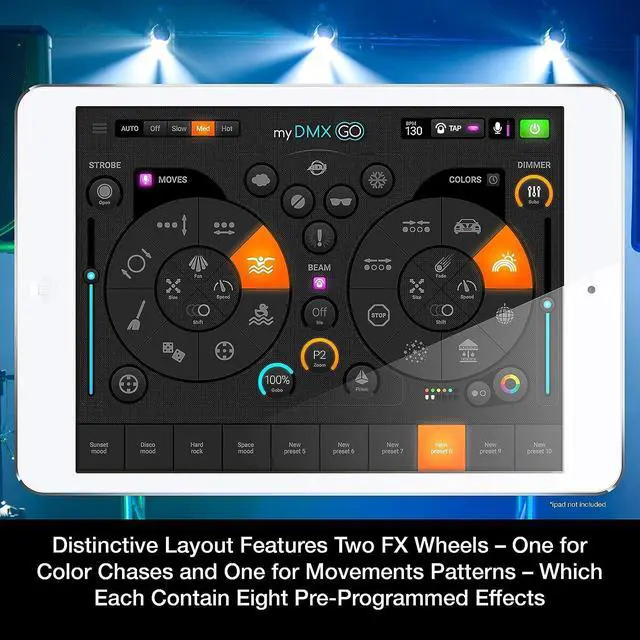 Alt view image 3 of 4 - Products Mydmx Go, App, Wireless DMX Lighting Controller