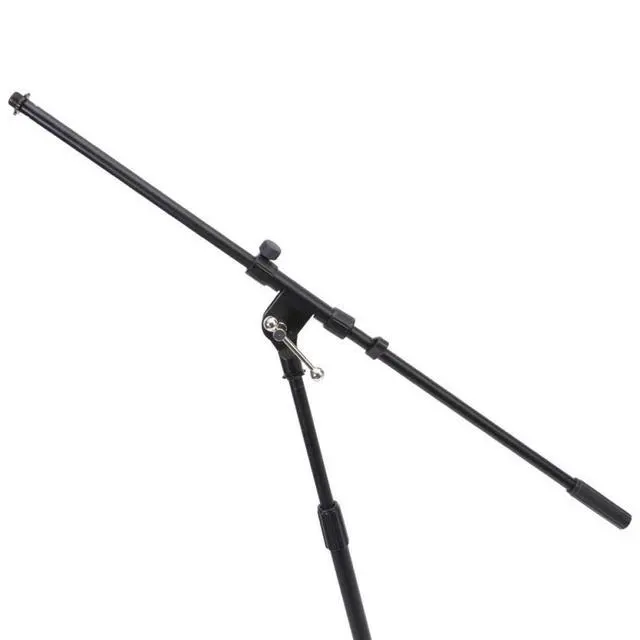Alt view image 3 of 7 - On-Stage MSP7706 Euro Boom 6 Mic Stands w/Travel Bag (For Vocal and Instrument Microphones, Height-Adjustable, Rugged, Lightweight, Steel, Standard Threading, Folding Tripod, Durable, Black)