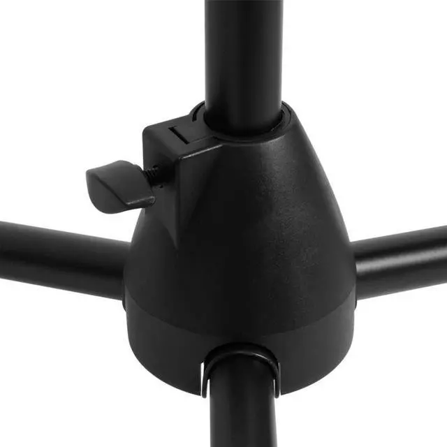Alt view image 7 of 7 - On-Stage MSP7706 Euro Boom 6 Mic Stands w/Travel Bag (For Vocal and Instrument Microphones, Height-Adjustable, Rugged, Lightweight, Steel, Standard Threading, Folding Tripod, Durable, Black)