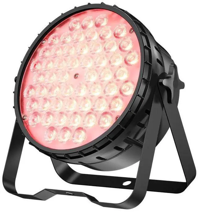 Main image of 54 * 4W LED Stage Light,4 in 1 RGBW High CRI DJ Par Lights-1 Pack | 54 * 4W CRI>90 RGBW LEDs, Auto/Sound/DMX512/Master-Slave, LPC010N PAR Light For Parties, Concerts, Theatrical, Uplighting
