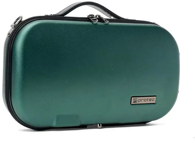 Alt view image 2 of 7 - Micro-Sized ABS tion Clarinet Case, Hunter Green, Model BM307HG