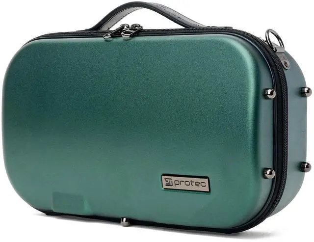 Alt view image 3 of 7 - Micro-Sized ABS tion Clarinet Case, Hunter Green, Model BM307HG