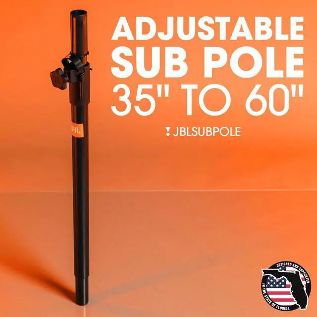 Alt view image 5 of 7 - Bags Standard Sub Pole with Manual Height Adjustment, Max Height: 60" / Max Weight: 132lbs (SUBPOLE)