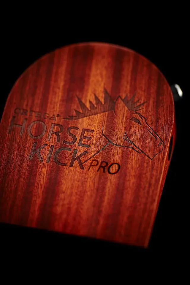 Alt view image 6 of 7 - Ortega HORSEKICKPRO Digital Singer-Songwriter Percussion Stomp Box with 5 Samples