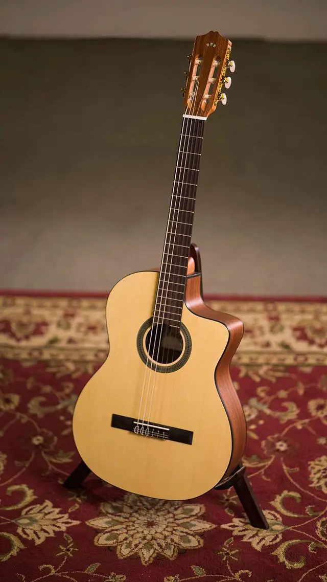 Alt view image 7 of 7 - C1M-CE Cutaway Nylon String AE Guitar