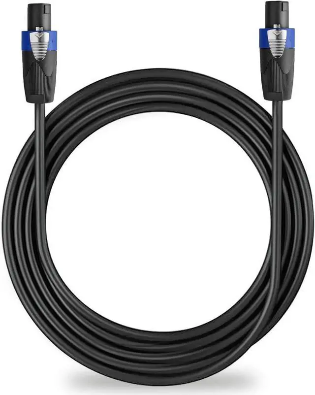 Alt view image 4 of 6 - Pro 200ft 12 Gauge Speakon to Speakon Male Audio Speaker Cable, Single