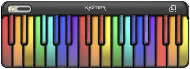 Main image of Piano MIDI Keyboard, Includes 1,000+ Famous Sounds/Presets, LED Light-Up Keys, Bluetooth & Wired Connection, IOS/Android & Desktop App Included