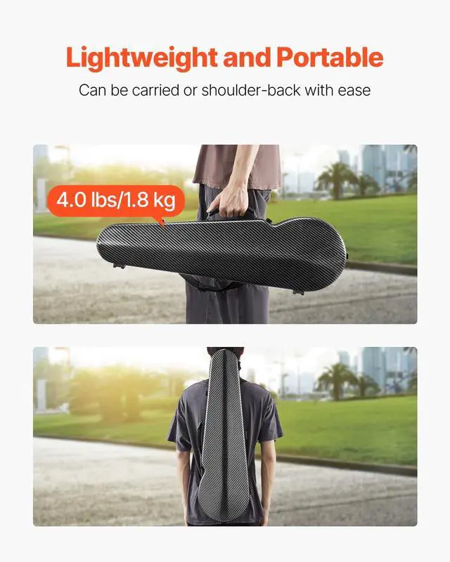 Alt view image 5 of 7 - 4/4 Full Size Violin Case, Built-in Hygrometer, Lightweight Portable Travel Carrying Bag, with Plush Lining, Dual Shoulder Straps, Anti-Scratch, Professional Triangular Shape, for Violin, Black