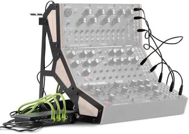 Main image of Sound Studio Accessory Kit With Three-Tier Rack, Analog Summing Mixer, Dust Cover, Patch and Audio Cables, Patch Cable Organizer, Power Supply