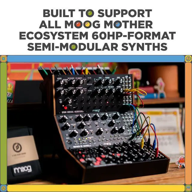 Alt view image 5 of 7 - Sound Studio Accessory Kit With Three-Tier Rack, Analog Summing Mixer, Dust Cover, Patch and Audio Cables, Patch Cable Organizer, Power Supply