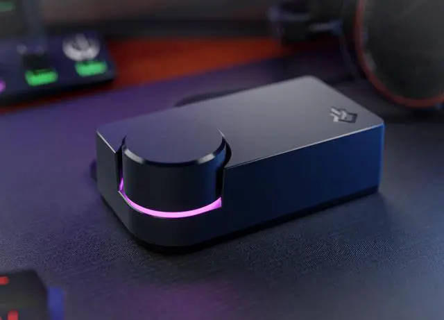Alt view image 3 of 7 - Studio (Dark) - USB XLR Audio Interface, DSP Mic Chain, Dual PC | For Streaming, Gaming, Podcasting. Built-in DSP, Ultra-low-noise Preamp, Multi-Channel Dual PC/Console USB-C Connections