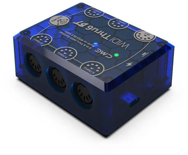 Alt view image 3 of 7 - WIDI Thru6 BT 2-in-6-out MIDI Thru | 5-pin DIN, Bluetooth, High-speed