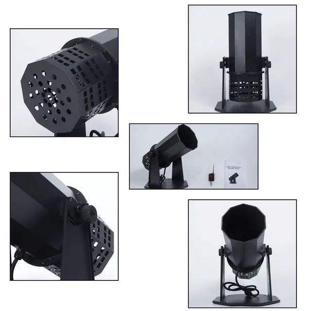 Alt view image 5 of 6 - Electric Confetti Launcher Confetti Tubes Confetti Shooter with Wireless Remote for DJ Party Nightclub Wedding Stage Concert Event Show 1500W High-Power Fan, 8-10 Meters Blowing Height