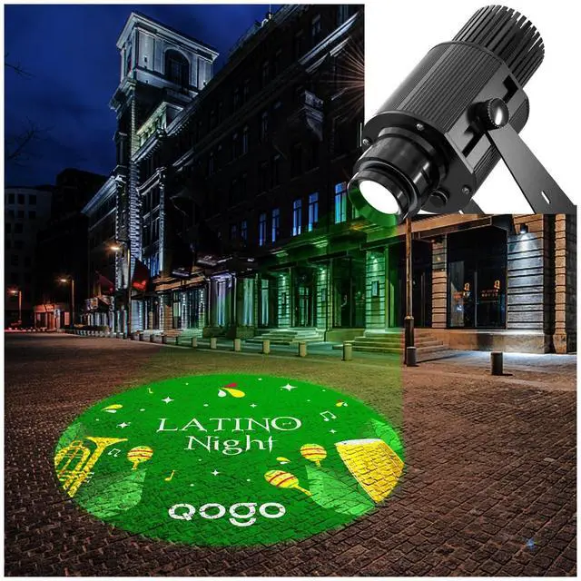 Main image of Custom Logo Lens for Bar and Company Business Outside Waterproof led Lights Images to Advertising and Weddding 100watt