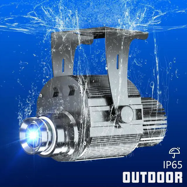 Alt view image 6 of 7 - Custom Logo Lens for Bar and Company Business Outside Waterproof led Lights Images to Advertising and Weddding 100watt