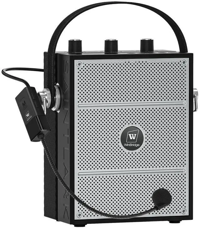 Main image of Bluetooth 5.3 Voice Amplifier with Wireless Microphone Headset S98 | Personal Wireless amplifier Mic for Teachers,40W Loudly Portable Megaphone Pa System for Classrooms,Speeches,Outdoors Indoors