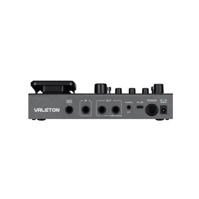 Alt view image 4 of 7 - GP150 Guitar Multi Effects Processor with Expression Pedal HD NAM Modeling Pedal 200+ Effects IR Loader 6in/4out USB Audio Interface Bluetooth MIDI 180s Looper Built-in 3000mAh Battery Black