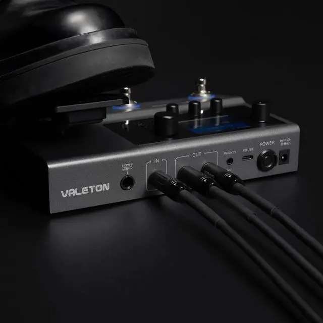 Alt view image 7 of 7 - GP150 Guitar Multi Effects Processor with Expression Pedal HD NAM Modeling Pedal 200+ Effects IR Loader 6in/4out USB Audio Interface Bluetooth MIDI 180s Looper Built-in 3000mAh Battery Black