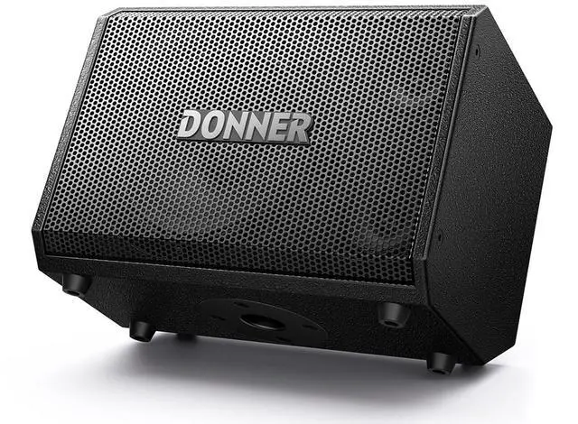 Main image of MT-1 Portable PA System, 300W Wireless BT Speaker Sound Amplifier, 4-6h Outdoor Use, with Two 2.5" Trebles, 8" Woofer, Support TRS 6.35/USB/AUX/Mic Inputs