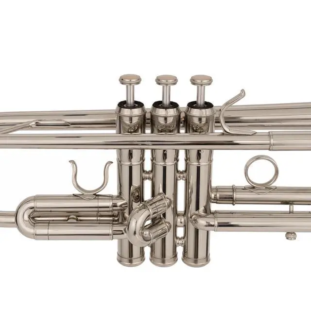 Alt view image 2 of 6 - Jean Paul TR-330N Student Bb Trumpet - Nickel-Plated