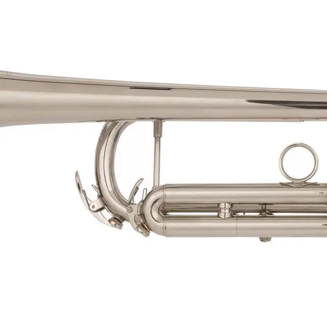 Alt view image 3 of 6 - Jean Paul TR-330N Student Bb Trumpet - Nickel-Plated
