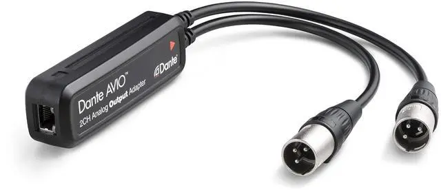 Main image of Audinate AVIO Analogue Output Adapter 2-Channel