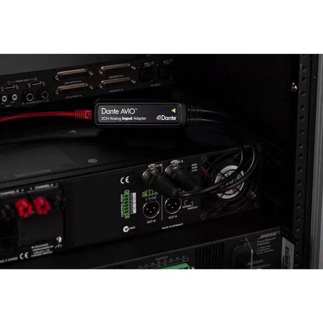 Alt view image 3 of 4 - Audinate AVIO Analogue Output Adapter 2-Channel