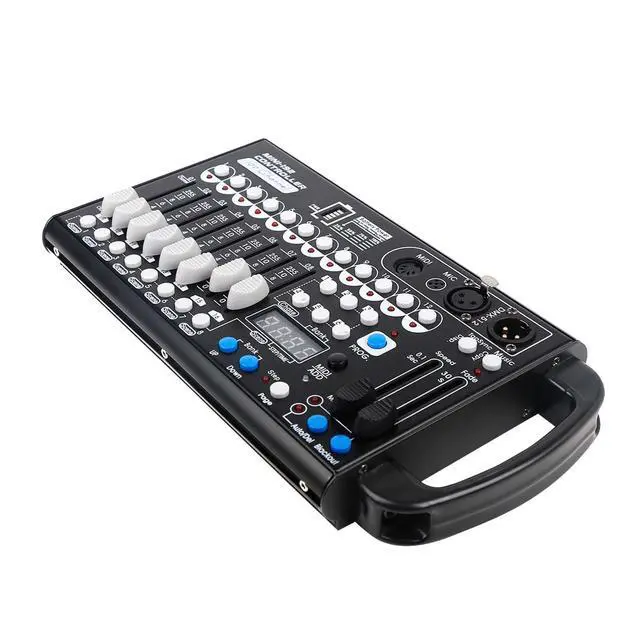 Alt view image 5 of 7 - Battery DMX Controller with Midi, Portable DMX Controller for Moving Head Lights, DMX 192 Controller Lighting Console, Dmx512 Controller with Built-in Battery