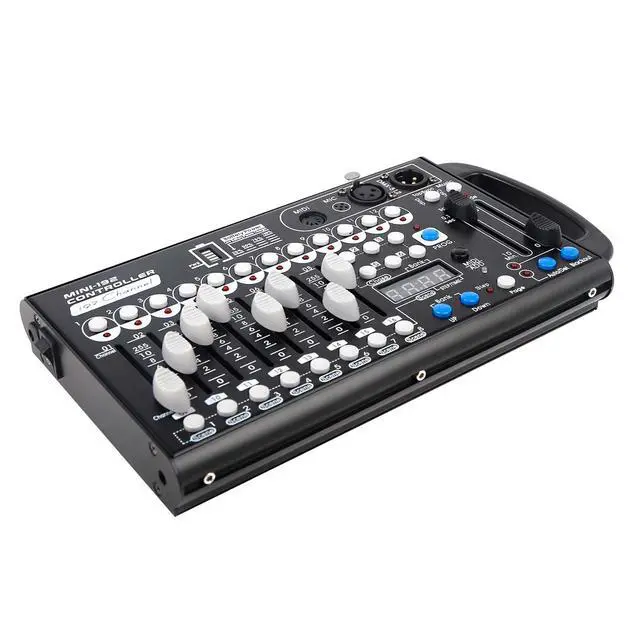 Alt view image 6 of 7 - Battery DMX Controller with Midi, Portable DMX Controller for Moving Head Lights, DMX 192 Controller Lighting Console, Dmx512 Controller with Built-in Battery