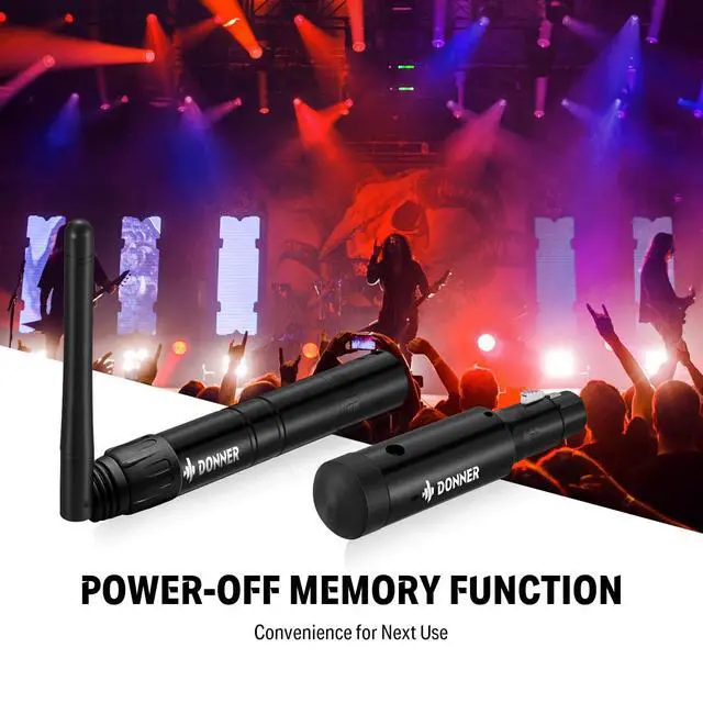Alt view image 6 of 7 - Wireless DMX512 Transmitter Receiver DJ 2.4G DMX Wireless Controller 5 Receivers with Built-in Battery & Light Dome & 1 Transmitter for LED Stage Disco Party Bar, Stage Lighting Control 6PCS