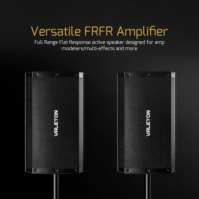 Alt view image 2 of 7 - 10 inch, 2-Way FRFR 1300-Watt Active Speaker for Guitar, Bass, Multi FX and Amp Modelers